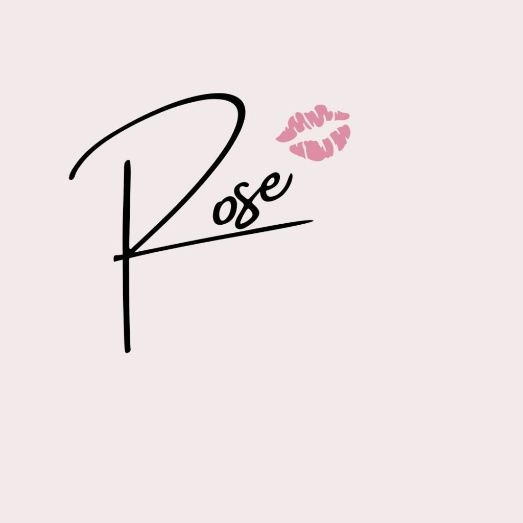 rose's signature