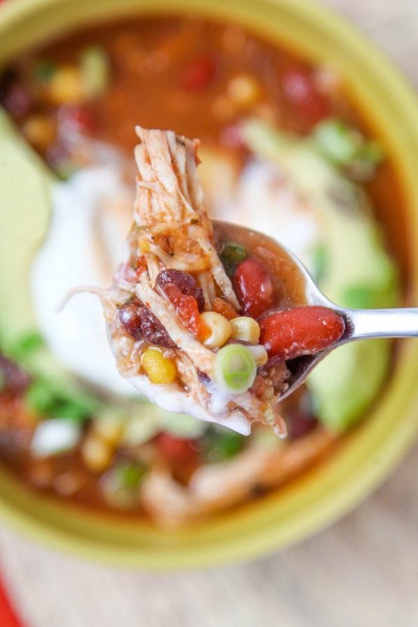 Instant Pot Chicken Taco Soup