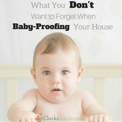 baby proofing tips
